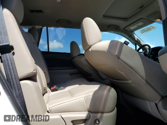 2021 Honda Pilot EX-L with VIN 5FNYF6H52MB090375, listed as a Copart auction lot 61666305 with 24,073 mi miles and Salvage title. Bid and sale history available at DreamBid. Image 11.