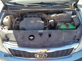 2011 Kia Sedona EX with VIN KNDMH4C79B6377419, listed as a Copart auction lot 46674335 with 159,436 mi miles and Salvage Title. Bid and sale history available at carsss.com. Image 12.