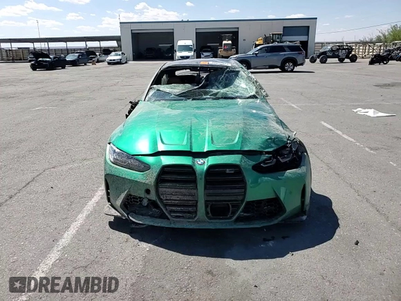 2022 BMW M4 Competition xDrive with VIN WBS43AZ06NCK19447, listed as a Copart auction lot 70302374 with 23,829 mi miles and Salvage Title. Bid and sale history available at carsss.com. Image 11.