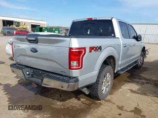 2016 Ford F-150 XLT with VIN 1FTEW1EF1GKF10444, listed as a IAAI auction lot 41773524 with 123,860 mi miles. Bid and sale history available at carsss.com. Image 4.
