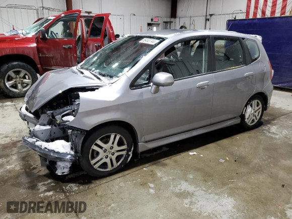 2008 Honda Fit Sport with VIN JHMGD38648S001759, listed as a Copart auction lot 86493744 with 0 mi miles and Clean Title. Bid and sale history available at carsss.com. Image 1.