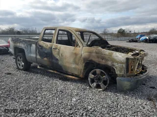 2015 Chevrolet Silverado 1500 LS with VIN 1GCRCPEH8FZ362880, listed as a Copart auction lot 45381525 with 0 mi miles and Non Repairable. Bid and sale history available at carsss.com. Image 4.
