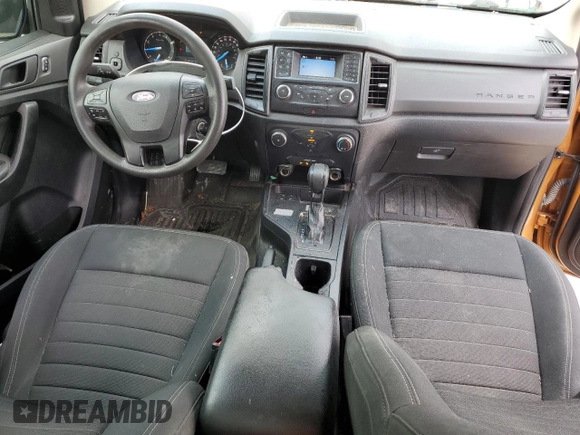 2019 Ford Ranger XL with VIN 1FTER1EH5KLA53553, listed as a Copart auction lot 54500454 with 63,308 mi miles and Salvage Title. Bid and sale history available at carsss.com. Image 8.