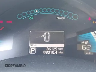 2014 Nissan LEAF SL with VIN 1N4AZ0CP6EC333351, listed as a IAAI auction lot 41990171 with 86,125 mi miles and . Bid and sale history available at DreamBid. Image 15.