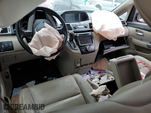 2015 Honda Odyssey EX-L with VIN 5FNRL5H62FB085566, listed as a Copart auction lot 50026065 with Not Provided miles and Non Repairable. Bid and sale history available at DreamBid. Image 8.