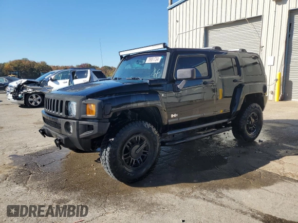 2006 Hummer H3 with VIN 5GTDN136968288855, listed as a Copart auction lot 78951734 with 170,734 mi miles and Salvage Title. Bid and sale history available at carsss.com. Image 1.