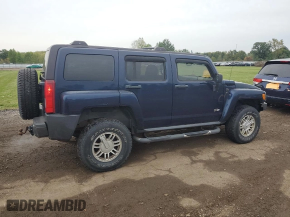 2008 Hummer H3 SUV with VIN 5GTEN13E588105398, listed as a Copart auction lot 73496344 with 132,122 mi miles and Clean Title. Bid and sale history available at carsss.com. Image 3.