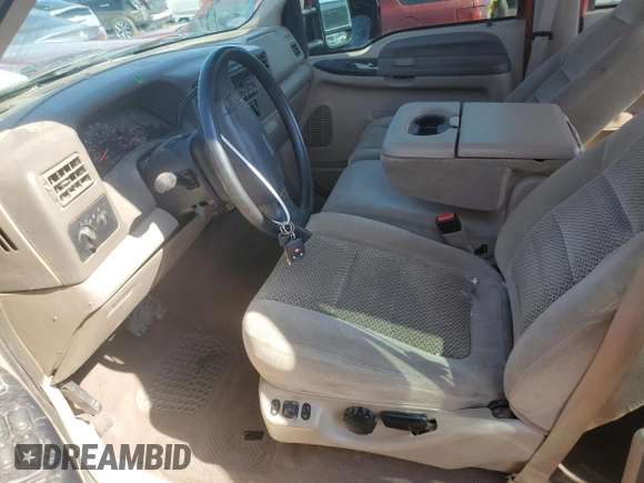 2001 Ford F-250 XL with VIN 1FTNW21F91ED51769, listed as a Copart auction lot 55328095 with 198,162 mi miles and Salvage title. Bid and sale history available at DreamBid. Image 7.
