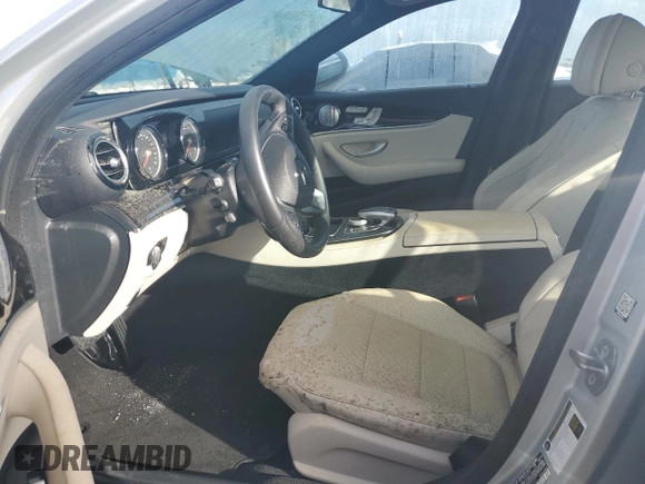 2017 Mercedes-Benz E 300 Luxury with VIN WDDZF4JB1HA191937, listed as a Copart auction lot 74582354 with Not Provided miles and Salvage Title. Bid and sale history available at DreamBid. Image 7.