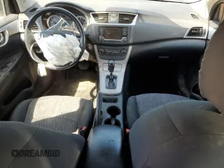 2015 Nissan Sentra SV with VIN 3N1AB7AP8FY314919, listed as a Copart auction lot 50491565 with 142,558 mi miles and Salvage Title. Bid and sale history available at carsss.com. Image 8.
