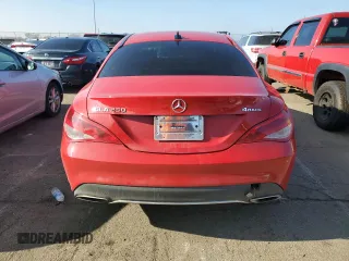 2017 Mercedes-Benz CLA with VIN WDDSJ4GB4HN491214, listed as a Copart auction lot 35938843 with 0 mi miles. Bid and sale history available at carsss.com. Image 6.
