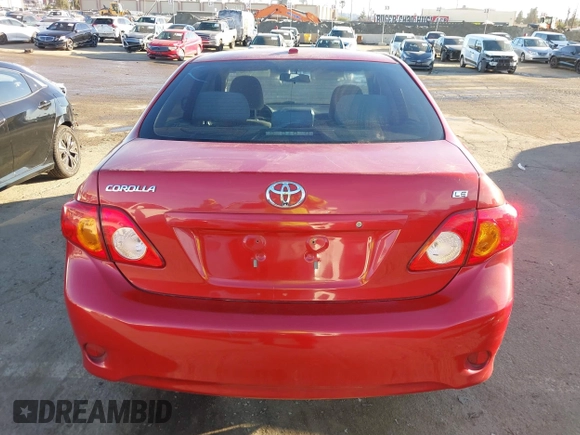 2009 Toyota Corolla with VIN 1NXBU40E19Z091295, listed as a IAAI auction lot 41645545 with 117,839 mi miles. Bid and sale history available at carsss.com. Image 17.