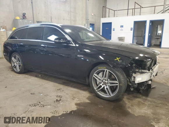 2018 Mercedes-Benz E 400 with VIN WDDZH6GB0JA342074, listed as a Copart auction lot 44890865 with 65,989 mi miles and Salvage Title. Bid and sale history available at DreamBid. Image 4.