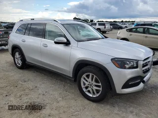 2020 Mercedes-Benz GLS 450 with VIN 4JGFF5KE3LA124028, listed as a Copart auction lot 58235684 with 36,697 mi miles and Salvage Title. Bid and sale history available at DreamBid. Image 4.