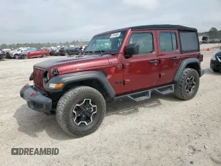2022 Jeep Wrangler Unlimited Sport with VIN 1C4HJXDG0NW100216, listed as a Copart auction lot 47610405 with 18,324 mi miles and Clean Title. Bid and sale history available at DreamBid. Image 1.