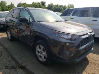 2021 Toyota RAV4 Hybrid LE with VIN 4T3LWRFV7MU029922, listed as a Copart auction lot 60116075 with 37,547 mi miles and Salvage title. Bid and sale history available at DreamBid. Image 4.