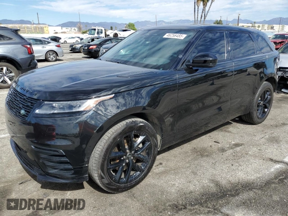 2024 Land Rover Range Rover Velar Dynamic SE with VIN SALYL2EXXRA386373, listed as a Copart auction lot 46256485 with 19,602 mi miles and Salvage title. Bid and sale history available at DreamBid. Image 1.