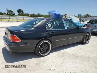 2001 Lexus LS 430 z VIN JTHBN30FX10008011, wystawiony jako Copart lot #57585145 z przebiegiem 218 263 mil mil oraz Czysty tytuł • Clean title. Historia ofert i sprzedaży dostępna na DreamBid. Obrazek 3.