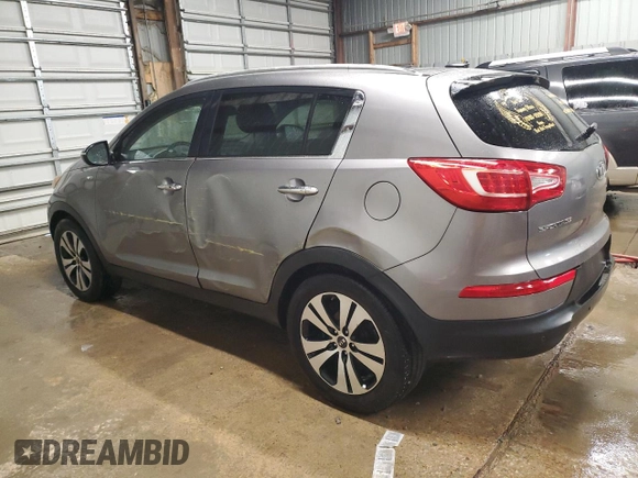 2012 Kia Sportage EX with VIN KNDPCCA28C7246734, listed as a Copart auction lot 57668255 with 128,258 mi miles and Clean title. Bid and sale history available at DreamBid. Image 2.