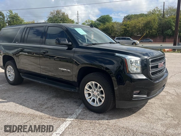 2020 GMC Yukon XL SLT with VIN 1GKS1GKC0LR288614, listed as a Copart auction lot 80264004 with 112,403 mi miles and Clean Title. Bid and sale history available at carsss.com. Image 1.