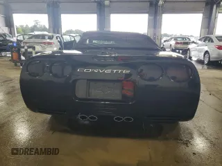 2002 Chevrolet Corvette with VIN 1G1YY32G425105016, listed as a Copart auction lot 58575714 with 33,152 mi miles and Salvage Title. Bid and sale history available at carsss.com. Image 6.