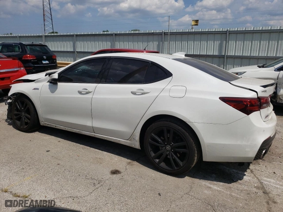 2018 Acura TLX w/A-SPEC Pkg with VIN 19UUB2F63JA003507, listed as a Copart auction lot 67358274 with 0 mi miles and Salvage Title. Bid and sale history available at carsss.com. Image 2.