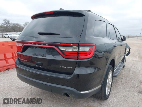 2014 Dodge Durango Limited z VIN 1C4RDJDG5EC593711, wystawiony jako IAAI lot #41717501 z przebiegiem 151 107 mil mil oraz . Historia ofert i sprzedaży dostępna na DreamBid. Obrazek 4.