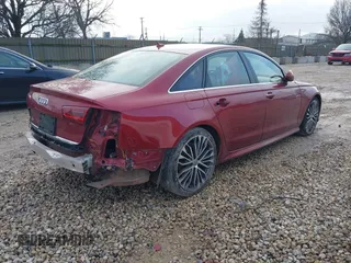 2018 Audi A6 Premium Plus with VIN WAUD8AFC3JN008385, listed as a IAAI auction lot 41209017 with 68,059 mi miles. Bid and sale history available at carsss.com. Image 4.