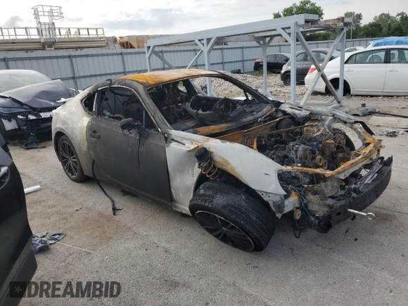 2014 Subaru BRZ Limited with VIN JF1ZCAC17E9600922, listed as a Copart auction lot 58098825 with Not provided miles and Salvage title. Bid and sale history available at DreamBid. Image 4.