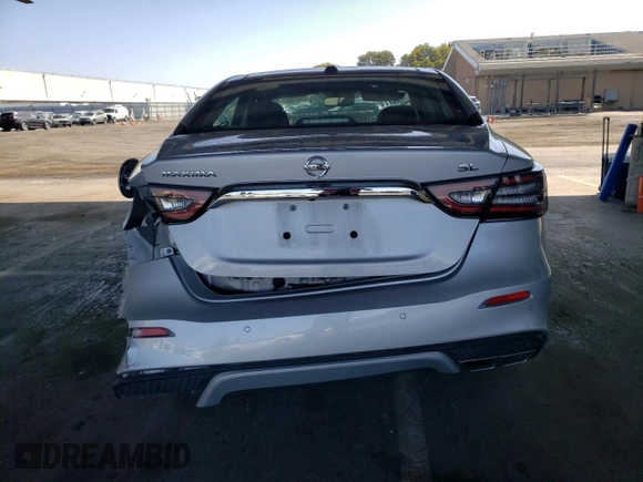 2020 Nissan Maxima SL z VIN 1N4AA6DV5LC375076, wystawiony jako Copart lot #58078435 z przebiegiem 68 174 mil mil oraz Szkoda całkowita • Salvage title. Historia ofert i sprzedaży dostępna na DreamBid. Obrazek 6.