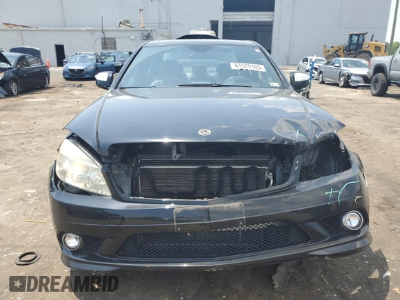 2008 Mercedes-Benz C 300 Sport with VIN WDDGF81X48F065892, listed as a Copart auction lot 61029165 with 82,195 mi miles and Salvage title. Bid and sale history available at DreamBid. Image 5.