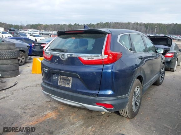 2019 Honda CR-V LX with VIN 2HKRW5H3XKH416533, listed as a IAAI auction lot 41623608 with 71,786 mi miles. Bid and sale history available at carsss.com. Image 4.