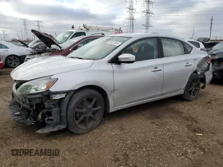 2019 Nissan Sentra S with VIN 3N1AB7AP9KY220221, listed as a Copart auction lot 84815844 with Not provided miles and Salvage title. Bid and sale history available at DreamBid. Image 1.