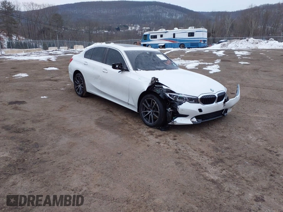 2021 BMW 3 Series 330i xDrive with VIN WBA5R7C05MFL03288, listed as a IAAI auction lot 41492559 with 47,170 mi miles and . Bid and sale history available at DreamBid. Image 1.