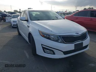 2015 Kia Optima LX z VIN 5XXGM4A78FG459323, wystawiony jako IAAI lot #41684967 z przebiegiem 197 177 mil mil oraz . Historia ofert i sprzedaży dostępna na DreamBid. Obrazek 1.
