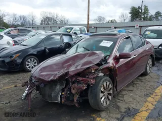 2015 Honda Accord Sedan EX-L with VIN 1HGCR2F86FA009138, listed as a IAAI auction lot 41724499 with 1 mi miles. Bid and sale history available at carsss.com. Image 16.