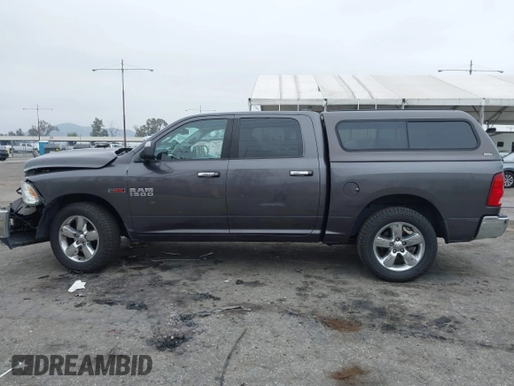 2016 Ram 1500 Big Horn with VIN 1C6RR6LM3GS233861, listed as a IAAI auction lot 41890394 with 61,637 mi miles. Bid and sale history available at carsss.com. Image 15.