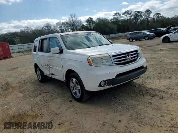 2013 Honda Pilot EX-L with VIN 5FNYF3H56DB014981, listed as a Copart auction lot 48182055 with 222,663 mi miles and Salvage Title. Bid and sale history available at DreamBid. Image 11.