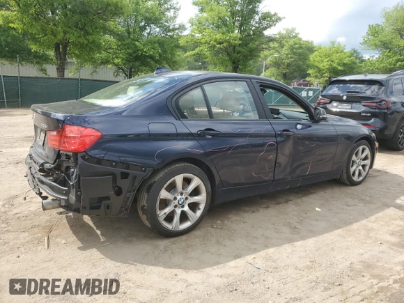 2014 BMW 3 Series 335i xDrive with VIN WBA3B9G5XENR91857, listed as a Copart auction lot 57070825 with 79,866 mi miles and Salvage title. Bid and sale history available at DreamBid. Image 3.