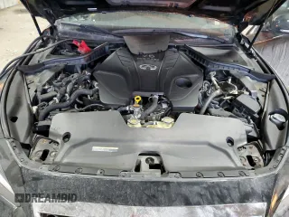 2020 Infiniti Q50 Red Sport 400 with VIN JN1FV7AR5LM660262, listed as a Copart auction lot 42776785 with 21,617 mi miles and Salvage Title. Bid and sale history available at carsss.com. Image 11.