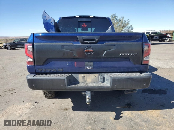2021 Nissan Titan Pro-4X с VIN 1N6AA1ED1MN510768, выставлен на аукционе Copart как лот 77556484 с пробегом 57 540 миль миль и Списание • Salvage title. История ставок и продаж доступна на DreamBid. Изображение 6.