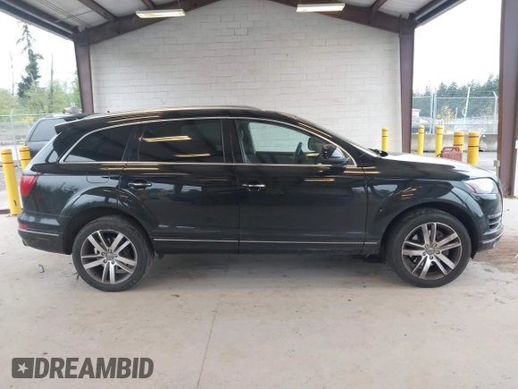 2015 Audi Q7 Premium Plus with VIN WA1LGAFE2FD020974, listed as a IAAI auction lot 42053103 with 107,013 mi miles and . Bid and sale history available at DreamBid. Image 13.
