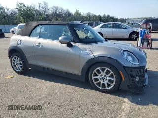 2018 MINI Convertible Cooper S with VIN WMWWG9C53J3D22679, listed as a Copart auction lot 60190565 with 55,536 mi miles and Salvage title. Bid and sale history available at DreamBid. Image 4.