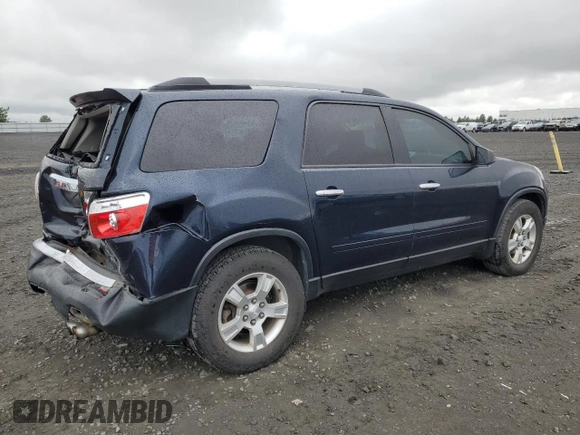 2012 GMC Acadia SL with VIN 1GKKVNED5CJ344932, listed as a Copart auction lot 56881965 with 112,313 mi miles and Salvage title. Bid and sale history available at DreamBid. Image 3.
