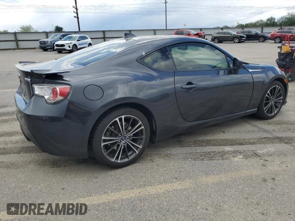 2016 Subaru BRZ Limited with VIN JF1ZCAC14G8604676, listed as a Copart auction lot 56984155 with 74,976 mi miles and Salvage title. Bid and sale history available at DreamBid. Image 3.
