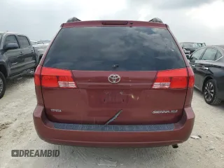 2004 Toyota Sienna XLE with VIN 5TDZA22C04S116499, listed as a Copart auction lot 51080305 with 233,589 mi miles and Clean Title. Bid and sale history available at DreamBid. Image 6.