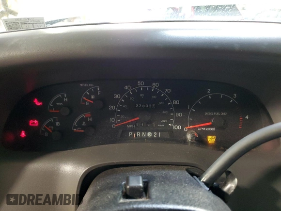 2000 Ford F-250 XL с VIN 1FTNX20FXYEE46737, выставлен на аукционе Copart как лот 47289065 с пробегом 278 030 миль миль и Списание • Salvage title. История ставок и продаж доступна на DreamBid. Изображение 9.