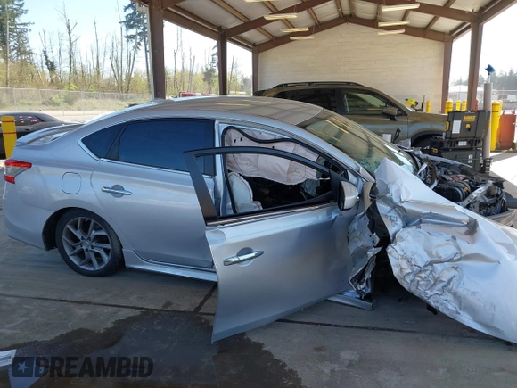 2013 Nissan Sentra S with VIN 3N1AB7AP9DL731315, listed as a IAAI auction lot 42033994 with 24,557 mi miles and . Bid and sale history available at DreamBid. Image 14.