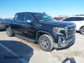 2020 GMC Sierra 1500 SLT with VIN 1GTP8DED4LZ359524, listed as a IAAI auction lot 41424347 with 43,588 mi miles and . Bid and sale history available at DreamBid. Image 1.