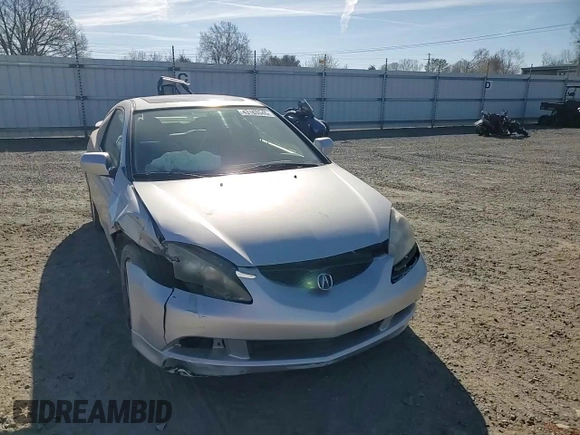 2005 Acura RSX with VIN JH4DC54815S006101, listed as a Copart auction lot 43163545 with 155,070 mi miles and Salvage title. Bid and sale history available at DreamBid. Image 10.